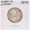 Image 1 : 1893 Isabella Columbian Commemorative Quarter Coin