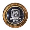 Image 2 : .999 Silver Imperial Palace Hotel & Casino Nevada $10 Limited Edition Gaming Token