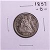 Image 1 : 1857-O Seated Liberty Quarter Coin