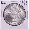 Image 1 : 1891-S $1 Morgan Silver Dollar Coin