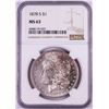 Image 1 : 1878-S $1 Morgan Silver Dollar Coin NGC MS63