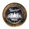 Image 2 : .999 Silver Flamingo Hilton Las Vegas, Nevada $10 Casino Limited Edition Gaming Token