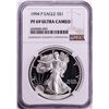 Image 1 : 1994-P $1 Proof American Silver Eagle Coin NGC PF69 Ultra Cameo