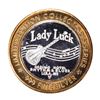 Image 2 : .999 Silver Lady Luck Casino Lula, MS $10 Limited Edition Gaming Token