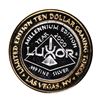 Image 2 : .999 Silver Luxor Las Vegas Nevada $10 Casino Limited Edition Gaming Token