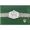 Image 4 : Rolex Men's Stainless Steel Diamond Datejust Wristwatch with Rolex Box