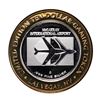 Image 2 : .999 Silver McCarran International Airport Las Vegas, NV $10 Limited Gaming Token