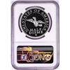 Image 2 : 1792-2017 Half Disme 1 oz. Silver Medal NGC PF70 W/Edmund C. Moy Signature