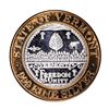 Image 1 : .999 Fine Silver Foxwoods Resort & Casino, MA $10 Casino Limited Edition Gaming Token