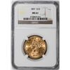 Image 1 : 1897 $10 Liberty Head Eagle Gold Coin NGC MS61
