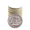 Image 2 : Roll of (20) Brilliant Uncirculated 1963 Franklin Half Dollar Coins