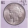 Image 1 : 1927-D $1 Peace Silver Dollar Coin