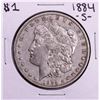 Image 1 : 1884-S $1 Morgan Silver Dollar Coin