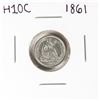 Image 1 : 1861 Seated Liberty Half Dime Coin