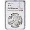 Image 1 : 1886-O $1 Morgan Silver Dollar Coin NGC MS60