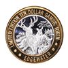 Image 1 : .999 Silver Edgewater Hotel & Casino Laughlin, NV $10 Limited Edition Gaming Token