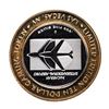 Image 2 : .999 Silver McCarran International Airport $10 Casino Gaming Token Limited Edition