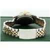 Image 7 : Rolex Men's Two Tone Black Diamond & Sapphire Datejust Wristwatch