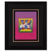 Image 1 : Peter Max "Cosmic Runner On Blends Ver Ii" Limited Edition Lithograph On Paper