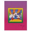 Image 2 : Peter Max "Cosmic Runner On Blends Ver Ii" Limited Edition Lithograph On Paper