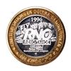 Image 2 : .999 Silver Fly RNO Reno Tahoe $10 Casino Limited Edition Gaming Token