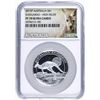 Image 2 : 2015P Australia $1 Proof Kangaroo High Relief 1oz Silver Coin NGC PF70 Ultra Cameo