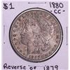 Image 1 : 1880-CC Reverse of 1879 $1 Morgan Silver Dollar Coin