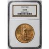 Image 1 : 1914-D $20 St. Gaudens Double Eagle Gold Coin NGC AU58