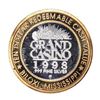 Image 2 : .999 Fine Silver Grand Casino Biloxi, MS $10 Limited Edition Gaming Token