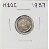 Image 1 : 1857 Seated Liberty Half Dime Coin