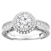 Image 1 : 1.24 CTW Diamond Ring 14K White Gold - REF-278V2R