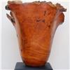 Image 2 : Afzelia Burl Hand Carved Vase (DEC-005)