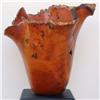 Image 4 : Afzelia Burl Hand Carved Vase (DEC-005)