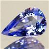 Image 1 : 1.17ct. AAA Pear Hot Violetish Blue Tanzanite Block D RARE FLAWLESS RETAIL $4000 (GEM-3762)