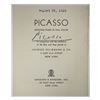 Image 1 : PABLO PICASSO SIGNED JACQUES SELIGMANN & CO. PROGRAM 1936 (FULL GFA LETTER COA)