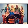 Image 1 : BIG BANG THEORY CAST SIGNED 8X10 PHOTO (RA COA)