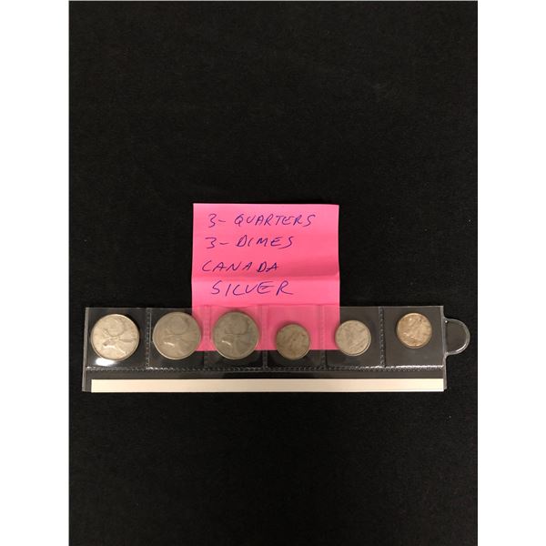 .800 SILVER CANADIAN COIN LOT