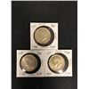 Image 1 : 1964-1966 USA  HALF DOLLAR LOT .900 SILVER