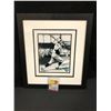 Image 1 : BABE RUTH FRAMED 8X10 PHOTO W/REPLICA BASEBALL CARD