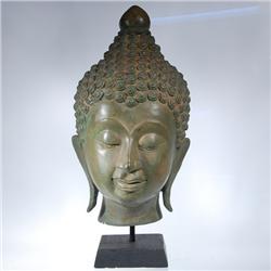 Bronze Buddha Head (CLB-014)