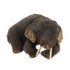 Image 4 : Hand Carved Teak Reclining Elephant (CLB-261)