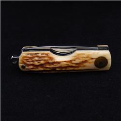 Elk Horn Stainless Pen Knife (CLB-409)
