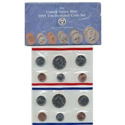 1991 US Coin Original Mint Set GEM Potential (COI-2391)