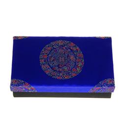 Handmade Silk Covered Box  (DEC-087)