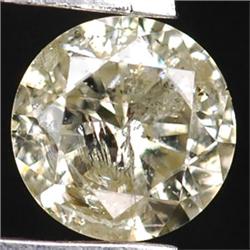 .13ct Round Cut Unheated Fancy Diamond RETAIL $595 (GEM-4400)