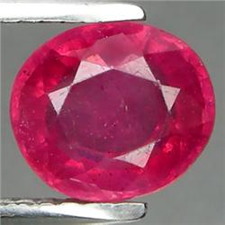 1.93ct Top AAA Mozambique Pink Red Ruby VS Oval Cut  RETAIL $1750 (GEM-4449)
