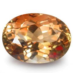 20.48ct RARE  Perfect Imperial Topaz Oval Unheated VVS RETAIL $21350 (GEM-4301)