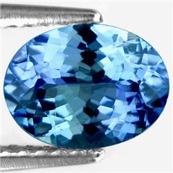 1.34ct VERY RARE  Mind Blowing Top Luster Unheated Green Tanzanite VVS RETAIL $4500 (GEM-4307)