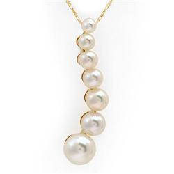 Exquisite White Pearl Necklace Pendant $995 (JEW-333)