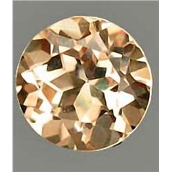 2.4ct RARE  Best Round Champagne Imperial Topaz Untreated VVS RETAIL $2600 (GEM-4663B)